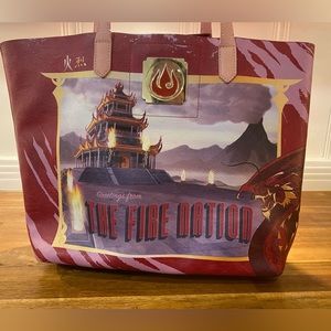 Avatar Fire Nation Tote